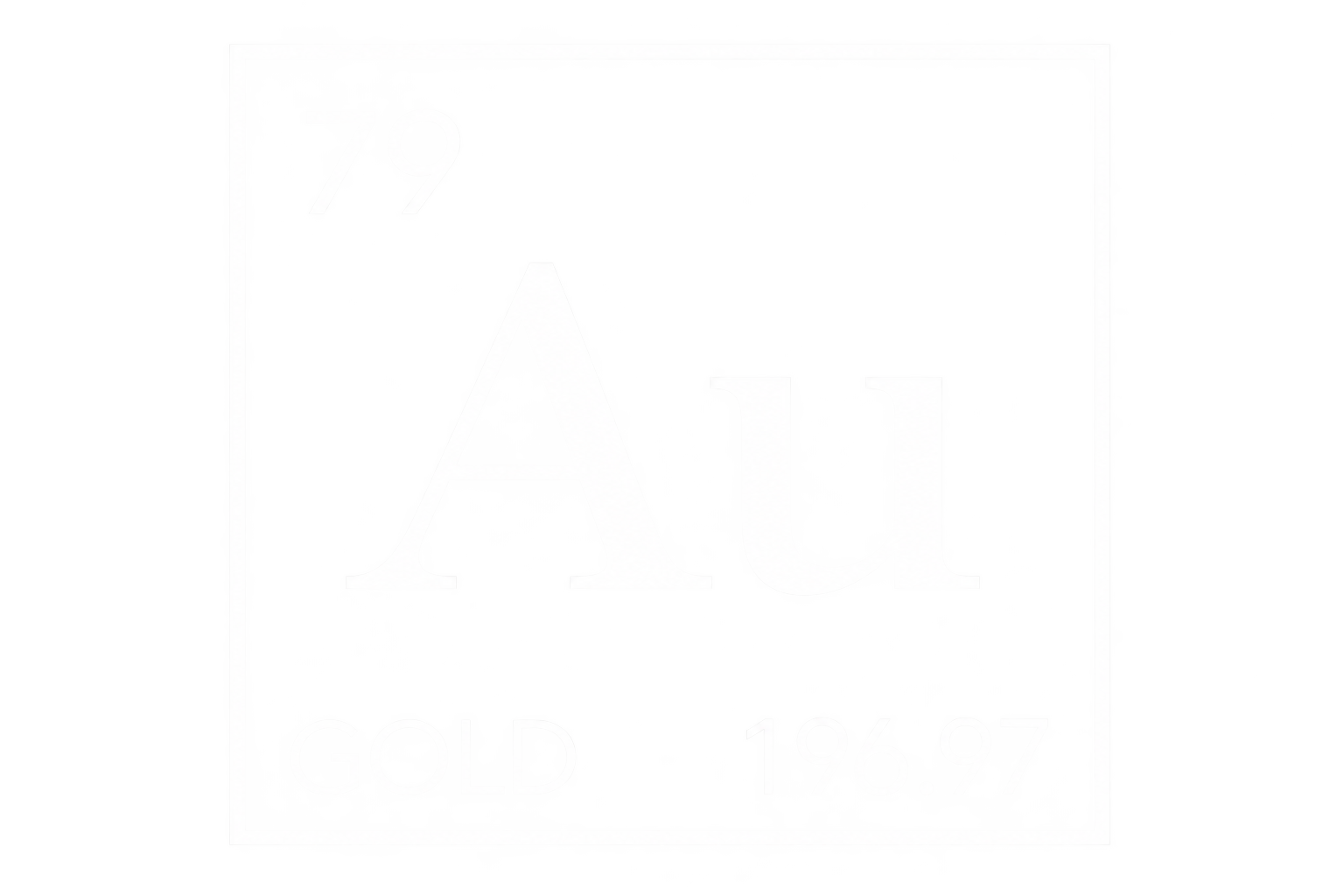 Au, element 79 — gold