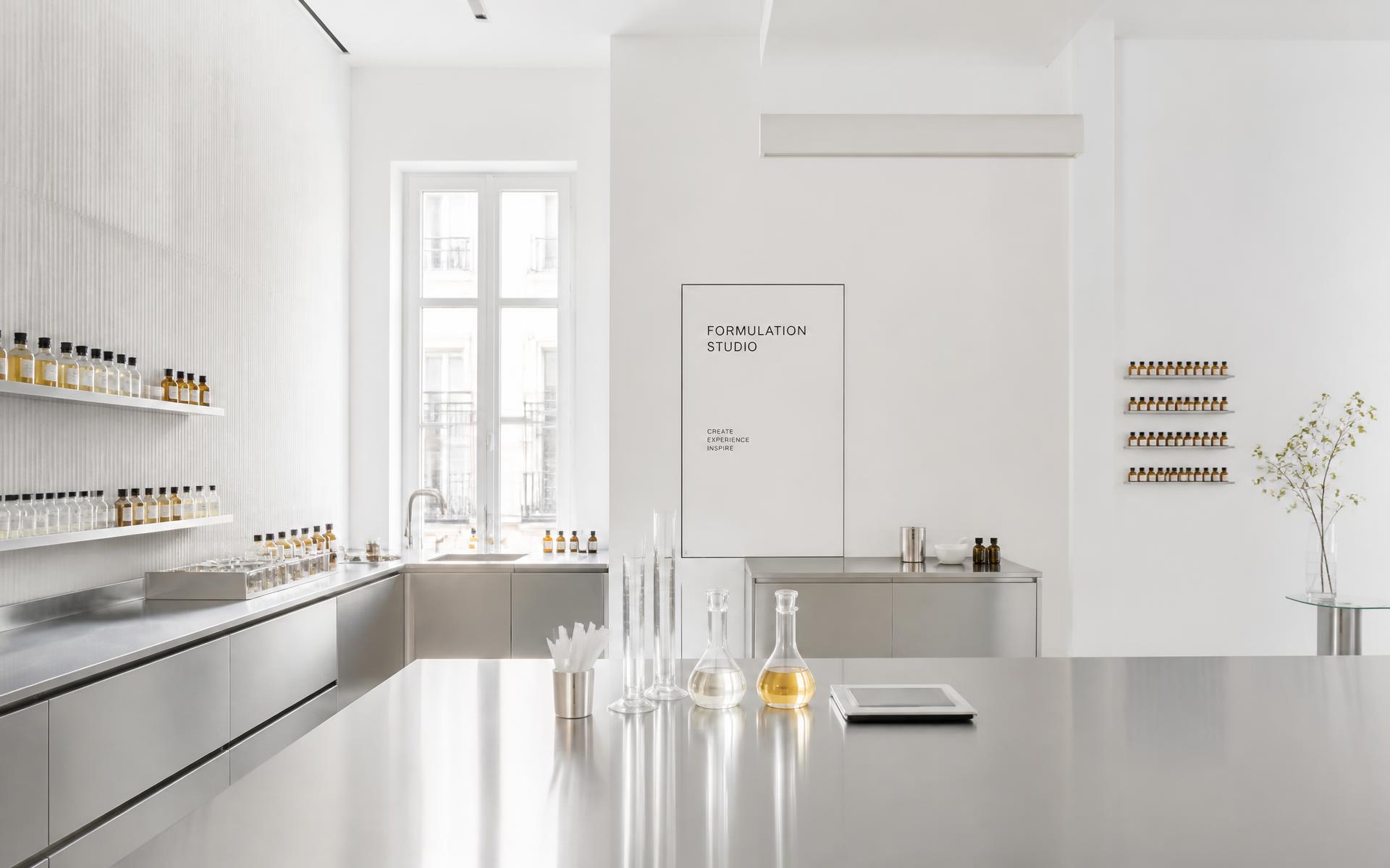 Bright minimal formulation studio